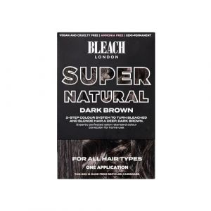 BLEACH LONDON Kit de correction de couleur marron foncé super naturel semi-permanent (MHP Trading, neuf)