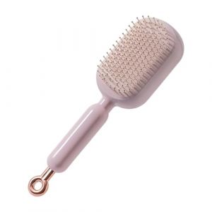 Krujecnt Peigne Massant,Coussin d'Air R&eacute;tractable Pour Lissage Soigneux - Brosse D&eacute;m&ecirc;lage Soin Massant Cuir Chevelu | Pour Filles Gar&ccedil;ons Adultes Boucl&eacute;s Raides Mouill&eacute;s Secs Ab&icirc;m&eacute;s Maison (kosend, neuf)