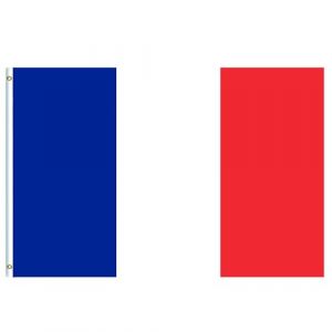 Grande Drapeau France 90x150cm,Double Face Drapeaux France Mat Polyester et Personnalisable,avec Oeillet Métalliques Couture,pour Oktoberfest Événements Sportifs,Décoratifs d'extérieur (YIHUAN Official Store, neuf)