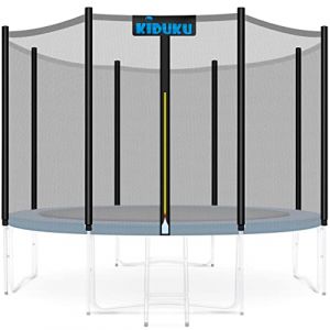 KIDUKU Filet de Remplacement pour Trampolines Filet de sécurité pour Trampolines Ø 244 305 366 427 cm (427 cm - 8 Barres) (DWD-Company, neuf)