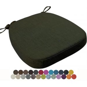 seokor Coussin de Chaise 40x38/43x40/43x42cm Coussins de Si&egrave;ge Amovible Lavable Galette de Chaise, pour Int&eacute;rieur et Ext&eacute;rieur, Bureau, Salle &agrave; Manger, Maison, Jardin(Color19,43x40x5cm) (amzgyc, neuf)