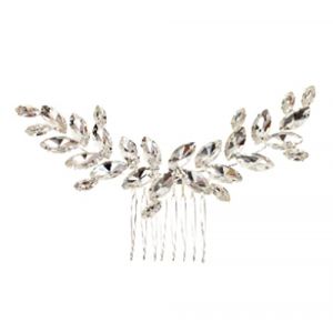Peigne Cheveux Perle Mari&eacute;e Mariage Cheveux Peigne Strass Cheveux C&ocirc;t&eacute; Peigne Mari&eacute;e C&ocirc;t&eacute; Peigne Cheveux Mariage Cheveux Accessoires Accessoires Cheveux Femme (haikoulonghuaqushishuangmaoyizhongxin, neuf)