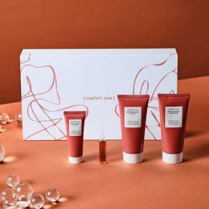Comfort Zone Body Strategist, Kit Anti-Cellulite 28 Jours, Programme Intensif avec Crème Thermoactive, Gel-Crème, Gommage et Ampoules de Caféine (MITHRIL BEAUTY SHOP, neuf)