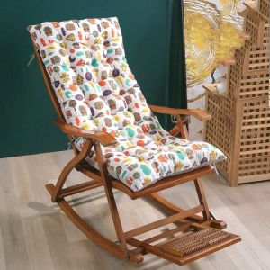 Coussin Bain de Soleil Lounge Rocking Chair Coussin Transat de Jardin Coussin Transat Fauteuil Relax Lounge épais Pad Coussin de Chaise Longue de Patio Doux Matelas ( Color : E , Size : 48*122CM ) (AlienGi, neuf)
