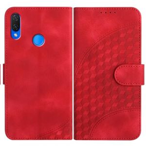 JayModCase Coque pour Huawei P Smart Plus/Nova 3i, Cuir PU &Eacute;tui Flip Portefeuille &agrave; Rabat Housse avec [Antichoc] [Magn&eacute;tique] [Porte Cartes] [Stand Fonction] pour Huawei P Smart Plus - Rouge (JIEMA EU STORE, neuf)