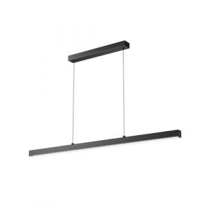 Lustre linéaire à LED, suspension pour table de billard, plafonnier pour îlot de cuisine, éclairage suspendu à intensité variable pour salle à manger, bureau, lumière trichromatique, éclairage suspen (junchun stor, neuf)