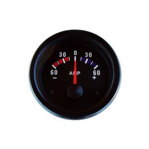 Amperem&egrave;tre instrument de mesure 52 mm universel noir (amp&egrave;res m&egrave;tres) (Special Parts, neuf)