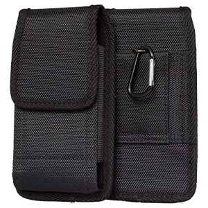 AQ Mobile Étui Ceinture Vertical pour Téléphones Portables/Smartphones, Taille XXL (16,5 x 8 x 1,1 cm), Textil, Boucle de Ceinture, Fermeture Scratch (X-WORLD GmbH, neuf)
