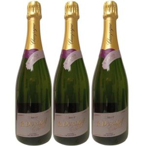 Champagne Brut Durdon - r&eacute;coltant manipulant "Cuv&eacute;e R&eacute;serve" 3 x 75cl. (VINACCUS, neuf)