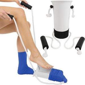 Vive Sock Assist - Curseur de stockage facile à enfiler et à retirer - Dispositif d'aide à la traction Donner - Outil d'aide à la chaussette de compression - Outil d'extraction (Vive Health, neuf)