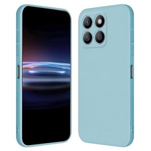 RankOne Coque pour Honor X8c (6.7" inches) &Eacute;tui en Silicone TPU Souple - Bleu Clair (Rankone, neuf)