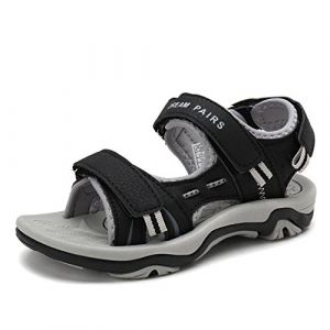 DREAM PAIRS Kids Sandales Enfants &Eacute;t&eacute; Chaussures de Sport Confortable Sandales Gar&ccedil;ons et Sandales Filles,Size 26.5,Noir/Clair/Gris,170891_K (dreampairsEU, neuf)