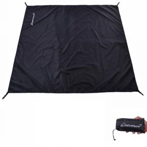 Clostnature Empreinte de tente &ndash; B&acirc;che de camping imperm&eacute;able, tr&egrave;s r&eacute;sistante, tapis de sol ultra l&eacute;ger pour randonn&eacute;e, hamac, plage &ndash; Sac de rangement inclus (Clostnature Europe, neuf)