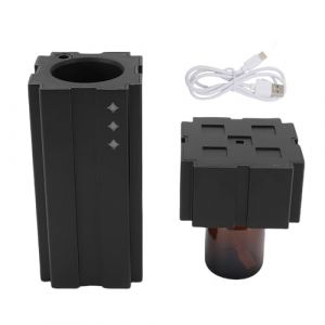 Diffuseur D'huile Essentielle à la Brume à la Brume, Conception Anti-fuite Largement Applicable de 20 Ml de Diffuseur sans Eau pour le Bureau de Voiture à Domicile (BLACK) (Smandye, neuf)