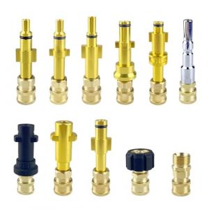 MJINA Connecteur Rapide for Nettoyeur Haute Pression 1/4" vers Adaptateur à baïonnette for Lance de pulvérisation 1/4"(Lavor Parkside PHD) (ZJ.industrial, neuf)