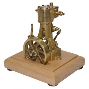 CreativeBlocker Machine &agrave; vapeur fonctionnelle - Mini moteur en m&eacute;tal - Mod&egrave;le adulte - Moteur 1,85 CC - Cylindre unique - Bo&icirc;te d'exp&eacute;rimentation - Cadeau scientifique (RTR) (WENPUG LTD, neuf)
