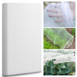 AOOWU Filet Anti Insecte, 3*4M Filets pour Jardin, Filet Anti Insecte Potager, Maille Fine Anti-Insecte en Maille, Protection des Plantes Filet de Jardin, pour la Protection, Fleurs, L&eacute;gumes et Fruits (Aixhe, neuf)