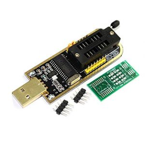 CH341A 24 25 Series EEPROM Flash BIOS USB Programmer with Software & Driver | CH341A Programmateur USB Flash BIOS pour 24 séries EEPROM 25 SPI (TECNOIOT, neuf)