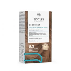 BIOCLIN Bio Colorist Colorazione Permanente Capelli 8.3 Biondo Chiaro Dorato (Pharma Sant'Elena, neuf)