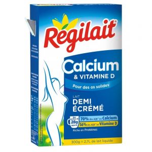 Boissons REGILAIT - R&eacute;gilait Lait En Poudre Demi-&Eacute;cr&eacute;m&eacute; Calcium 300G - Lot De 4 - Livraison Gratuite (AbcMarket, neuf)