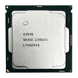 Processeur IntelCeleron G3930 G3900 Kaby Lake 2,9 GHz Dual-Core Dual-Thread Desktop CPU 2MB 51W LGA 1151 (whuihui, neuf)
