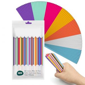 Fosoloni Lot de 5 recharges pour stylo 3D Doodler Start 3D &agrave; basse temp&eacute;rature d'impression PCL Filament 3Doodler Start - Chaque couleur 15,2 cm x 5 pi&egrave;ces au total - Convient uniquement pour 3D (XMD-EU, neuf)