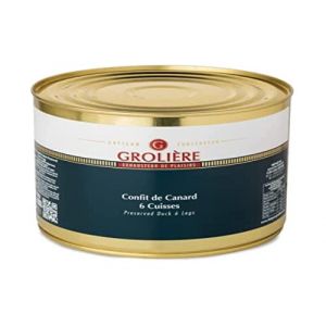 Foie Gras Grolière Confit de Canard 1800 g 1 Unité (FOIE GRAS GROLIERE, neuf)