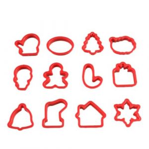 Juguta 12 Outils de P&acirc;te &Agrave; Modeler, Accessoires en P&acirc;te &agrave; Modeler, Ensemble Outils Moulages Modelage, Coffret de P&acirc;te &agrave; Modeler pour Enfants, Outils de P&acirc;te &Agrave; Modeler,Cadeau de No&euml;l, Mod&egrave;le de No&euml;l (ROXYROX FASHION, neuf)