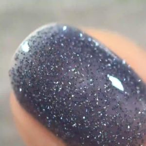 ADHERE S&eacute;rie Diamant &Eacute;toil&eacute; - 12ml Vernis &agrave; ongles &eacute;tincelant &agrave; paillettes de diamant broy&eacute;, Gel brillant scintillant r&eacute;fl&eacute;chissant, pour salon de nail art DIY (Z12) (AdheRe Nail, neuf)