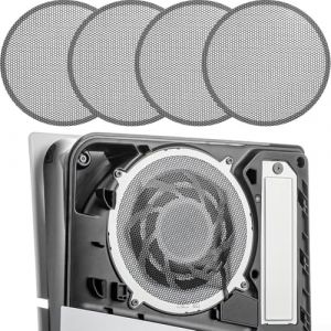 Zeroupshop Lot de 2 filtres anti-poussière pour ventilateur PS5 Pro, filet de protection contre la poussière, filtre anti-poussière avec aérations de refroidissement pour console de jeu PS 5 (ZeroZonespro, neuf)