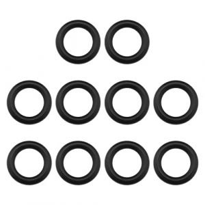 eMagTech 10pcs Joints Toriques pour Nettoyeur Haute Pression Remplacement Compatible avec Titan TTB669PRW Anneau en Caoutchouc pour Nettoyeur Haute Pression &agrave; Prise Rapide, Noir (eMagTech, neuf)