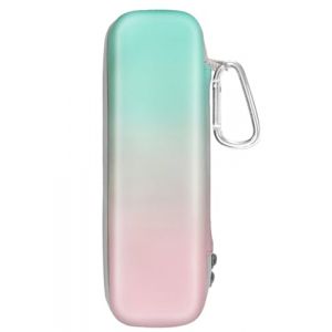 Étui de voyage pour brosse à dents électrique, compatible avec Braun Oral B/Oral-B/Philips Sonicare/Seago avec 2 poches en filet pour accessoires, portable, rigide, pour le voyage, dégradé vert et (Amazing China Products EU, neuf)
