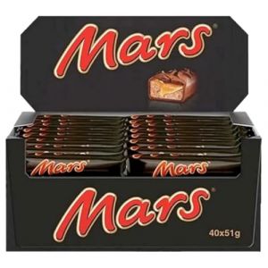 MARS BARRITA DE 51GR. - CAJA 24 UNIDADES (Sorina France, neuf)