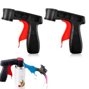 Lot de 2 accessoires pour machine à peinture - Poignée pour pistolet à peinture - Porte-bouteille - Porte-bombe - Support de poignée - Porte-pistolets à peinture et accessoires (ZHAO YI YANG DE DIAN, neuf)