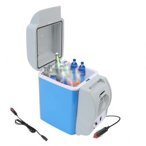 FARMAHAR Mini Congelateur Portatif, 7.5L, Voiture 12v,Faible Bruit Glaciere Voiture, Fonction Refroidissement Et Chauffage RéFrigéRateur Camping Car, Cadeaux Sympas pour La Voiture (baodandamai, neuf)