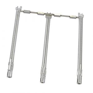 Brûleur 46cm en acier inoxydable 69787 pour Weber Spirit 300 Series, Spirit E310 s310 e320 e330 s330 (avec bouton avant),Weber Spirit II/LX 310 Series,brûleur pour Spirit 300 grill pièces détachées, (Gcostar, neuf)