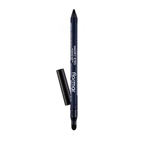 Flormar Smoky Eyes Waterproof Eyeliner &ndash; crayon yeux waterproof longue tenue avec applicateur &eacute;ponge &ndash; couleur intense, texture cr&eacute;meuse & maquillage yeux pro, 04 Royal Blue (Flormar Cosmetics GmbH, neuf)