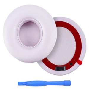 Remplacement Coussinets d'oreille pour Beats Solo 4 Wireless Casque par MMOBIEL - Memory Foam et Protein PU Coussinet Casque &ndash; Coussinets de Rechange &ndash; Rose (Menko Telekom, neuf)