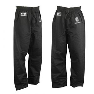 Krav Maga Combat Uni Noir Entra&icirc;nement Pantalon (Pantalon) - 180cm (Martial Arts direct, neuf)