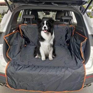 Protection Coffre Voiture Chien,Protection Coffre Voiture,Protege Coffre Voiture Chien,Housse Coffre Voiture Chien,Protection Coffre Chien,Housse Voiture Chien avec Protection Latérale,180*105*38cm (Opptt, neuf)