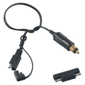 Chargeur de batterie pour moto BMW pour c&acirc;ble de connexion SAE, id&eacute;al pour les solutions de charge et de chauffage d'appareils (Housebtshop, neuf)