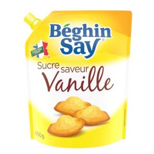 Sucre Poudre Vanille BEGHIN SAY - la poche de 650 g Lot De 3 - Par Lot (Marché Parisien, neuf)