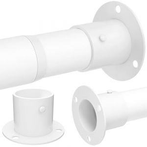 GDEVKHN Barre de penderie blanche 70-230 cm (WXEUR, neuf)