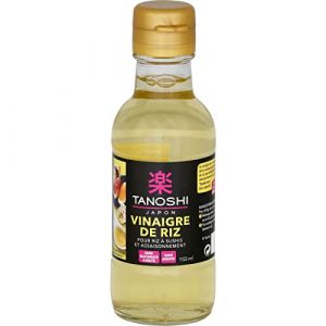 Lot de 3 unit&eacute;s *** TANOSHI Vinaigre de riz pour riz &agrave; sushi et assaisonnement bouteille 150ml (La Famille &agrave; Table! - LF&agrave;T!, neuf)