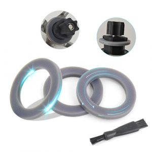 TGHongKy 3 Pieces Joint D'&eacute;tanch&eacute;it&eacute; pour Thermomix TM31 Joint Caoutchouc pour Thermomix TM31 Joint de Couteau pour thermomix tm31/TM21 Joint D'&eacute;tanch&eacute;it&eacute; avec Brosse de Nettoyage (Cantonesetiger, neuf)