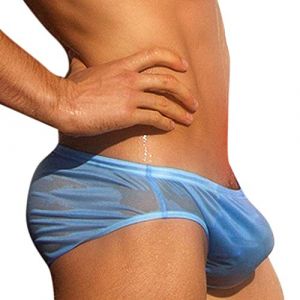 Générique Maillot De Bain Homme Eté Sexy Slip De Bain Séchage Rapide avec Cordon Réglable Strings Taille Basse Plage Slip De Bain De Plage Surf Slips Short De Bain Pas Cher (sutelang lurryly (7-15 jours de livraison), neuf)