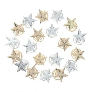 Vaguelly 20 Pièces pince à cheveux spirale étoile barrettes strass pour femme cheveux de sirène chic barrettes étoilées accessoire ongle accessoires de coiffure épingle à cheveux de mariage (Bustling Xin, neuf)