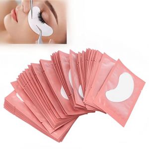 100 Paires de Coussinets Sous les Yeux pour les Extensions de Cils, Patchs Jetables en Papier Greff&eacute; de Cils Faux Fournitures D'extension de Cils Inf&eacute;rieurs pour Cils (Vertigo eu, neuf)