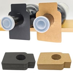 SEABABOO &Eacute;tiquettes Bouteille De Vin 100 Pi&egrave;ces &Eacute;tiquettes De Papier Kraft De Vin &Eacute;tiquette Pour Bouteille De Vin &Eacute;tiquette De Papier Kraft pour Casier &Agrave; Vin Marquage Des Bouteilles (HAIFENGZHU, neuf)
