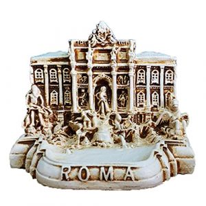 Kocris Casa Rome Trevi Fontaine décorative pour aquarium Ancien romain Reptile Tortue Lézard araignée Terrarium Décoration pour animal domestique (Kocris Casa EU, neuf)